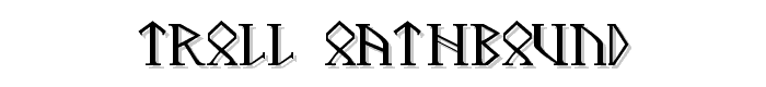 Troll Oathbound font